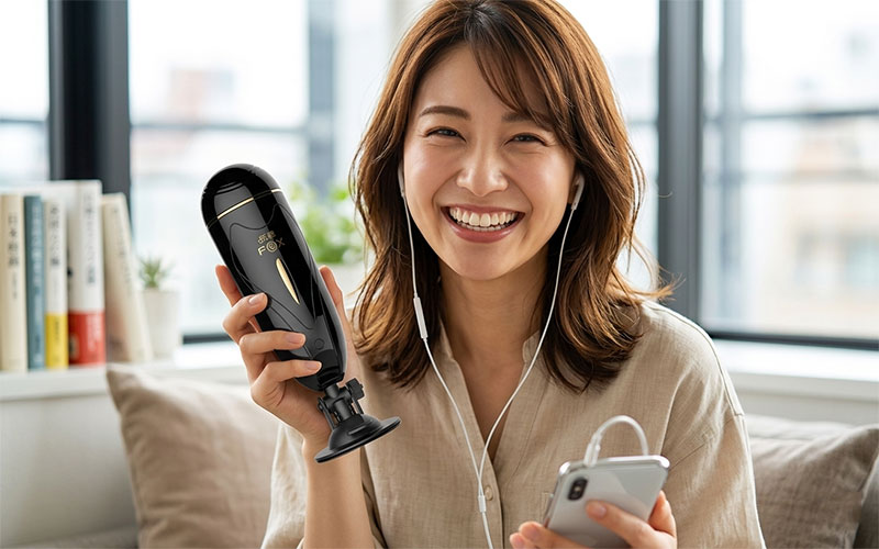 Âm Đạo Giả Fox Dính Tường Thiết Kế Độc Lạ CHính Hãng Giá Rẻ